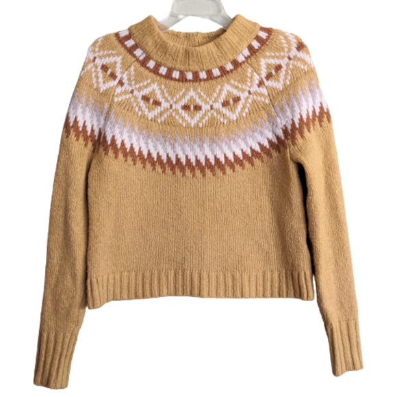 American Eagle Outfitters Sweaters - American Eagle Nordic Fair Isle Yellow Sweater
